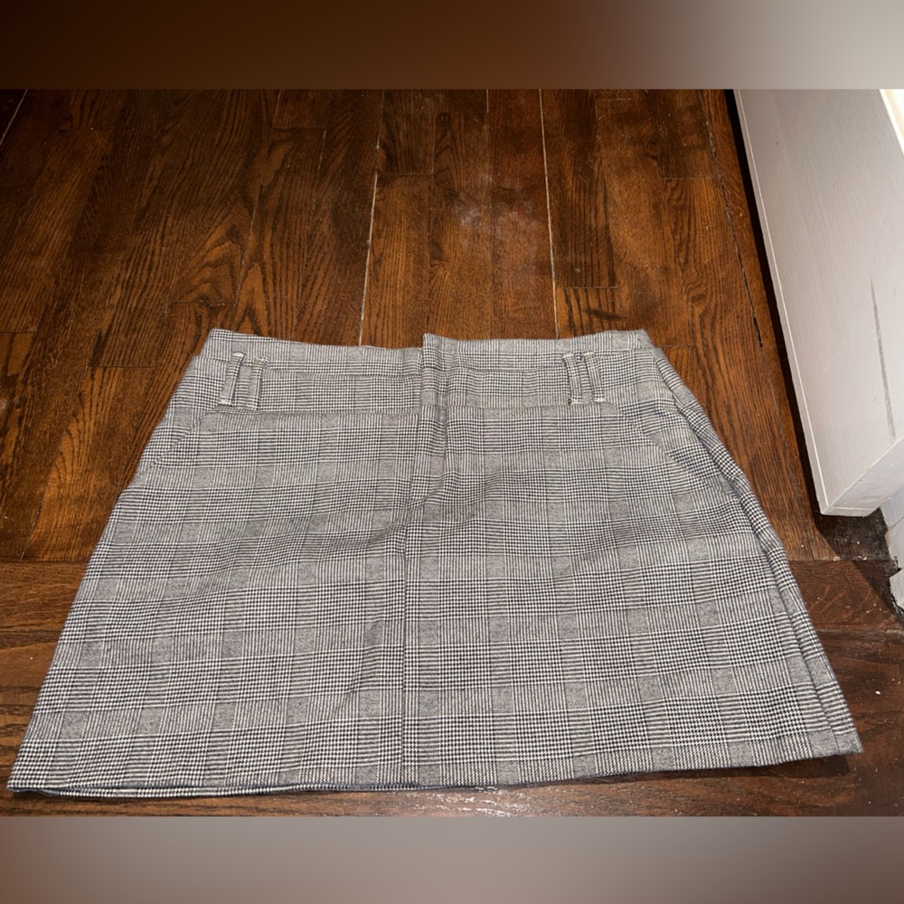 Zara Plaid Skirt